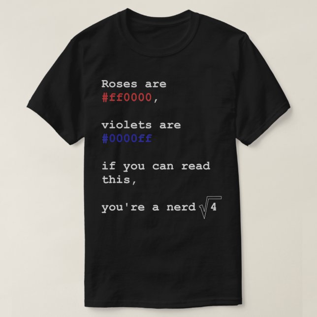 Camiseta Programación de informadores de programadores (Diseño del anverso)