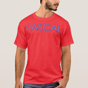 Camiseta Programación de pascal primer lenguaje de programa