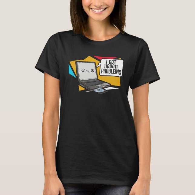Camiseta Programación de problemas binarios (Anverso)