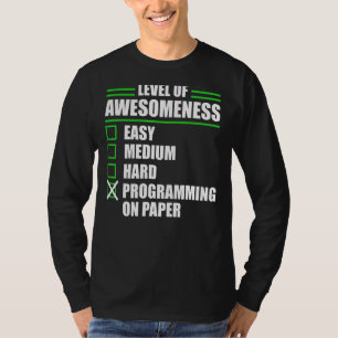 Camiseta Programación De Programadores En Ciencias De Compu