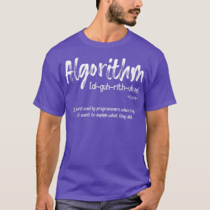 Camiseta Programación del algoritmo de codificación