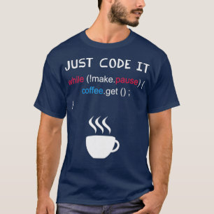 Camiseta Programación divertida de códigos informáticos