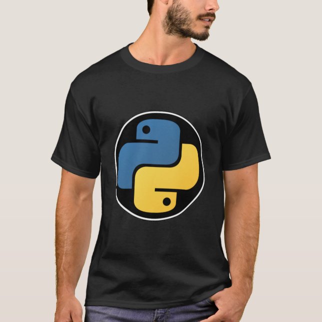 Camiseta Programación en Python (Anverso)