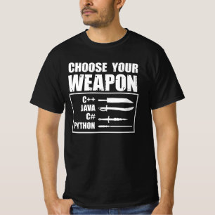 Camiseta Programación en Python, programador, codificador