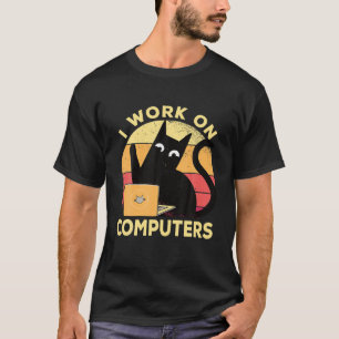 Camiseta Programación Guay Nerd I Trabaja En Computadoras A