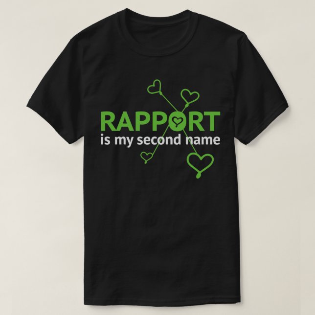 Camiseta Programación neurolingüística de Rapport NLP (Diseño del anverso)