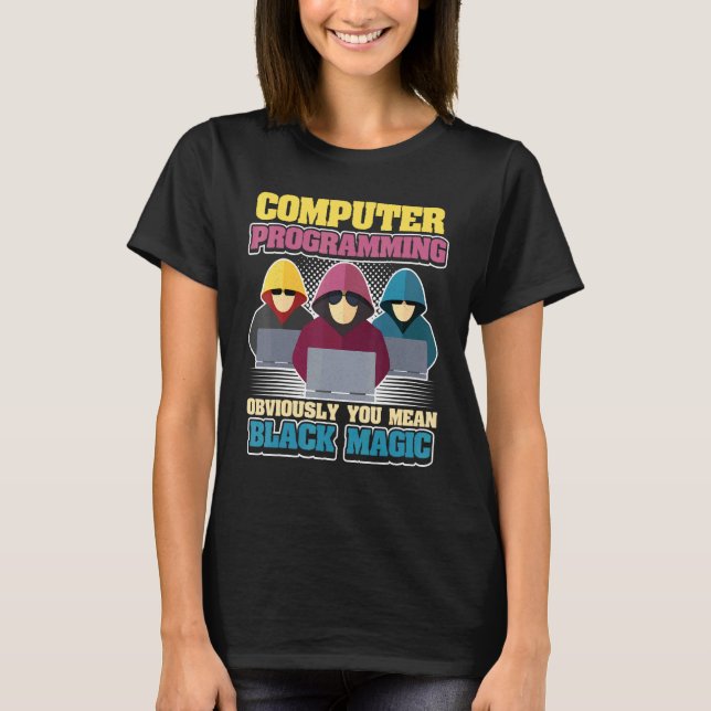 Camiseta Programación por ordenador (Anverso)