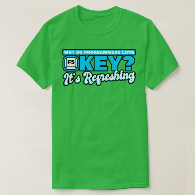 Camiseta Programación Por Qué Los Programadores Adoran La T (Diseño del anverso)