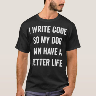 Camiseta Programación y codificación para perro ingeniero d