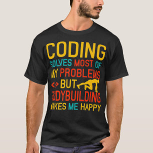 Camiseta Programación y peso del ventilador de codificación