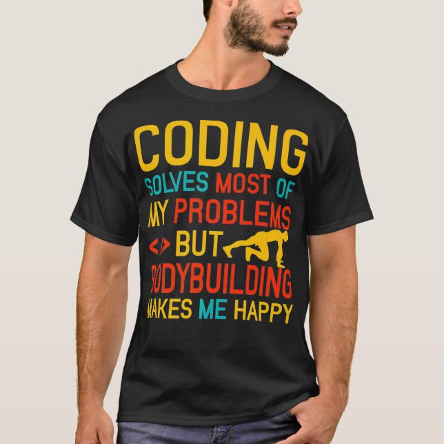 Camiseta Programación y peso del ventilador de codificación (Anverso)