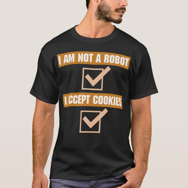 Camiseta Programador Codificador Computadora No Soy Un Robo (Anverso)