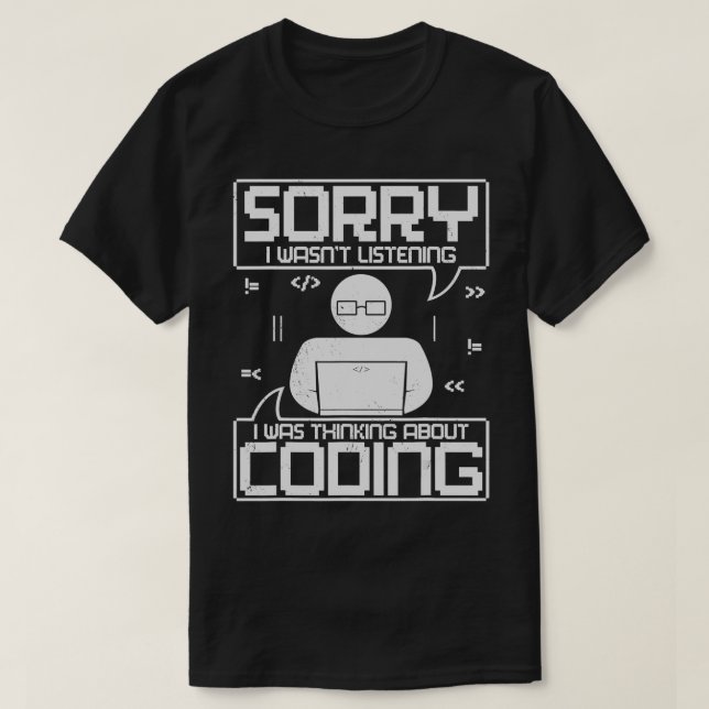 Camiseta Programador Codificador de software para desarroll (Diseño del anverso)