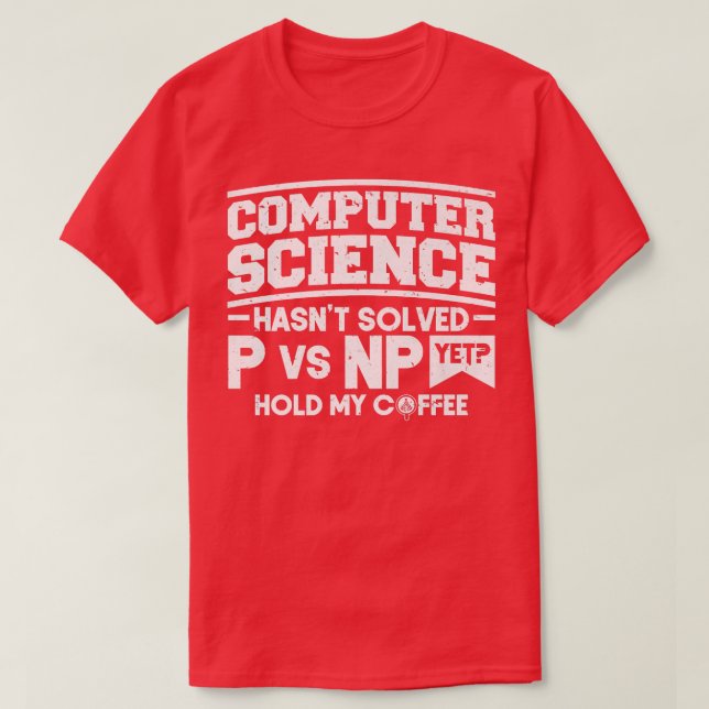 Camiseta Programador Codificando Ciencias de la Computación (Diseño del anverso)