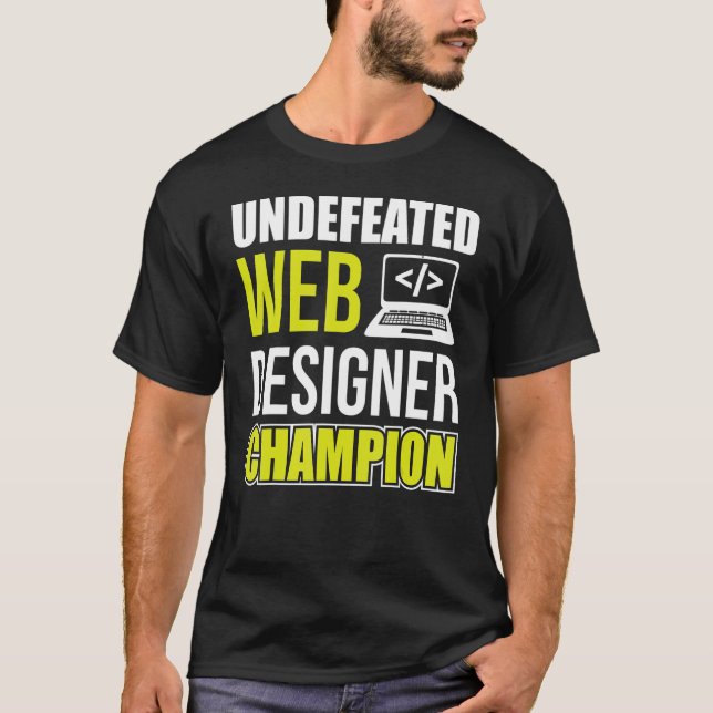 Camiseta Programador Css 2 Campeón de Diseñador Web Inderro (Anverso)