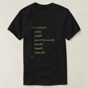 Camiseta Programador Daily Life Funny Coding