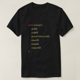 Camiseta Programador Daily Life Funny Coding
