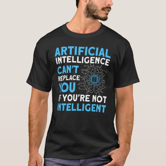Camiseta Programador de algoritmos de inteligencia artifici (Anverso)