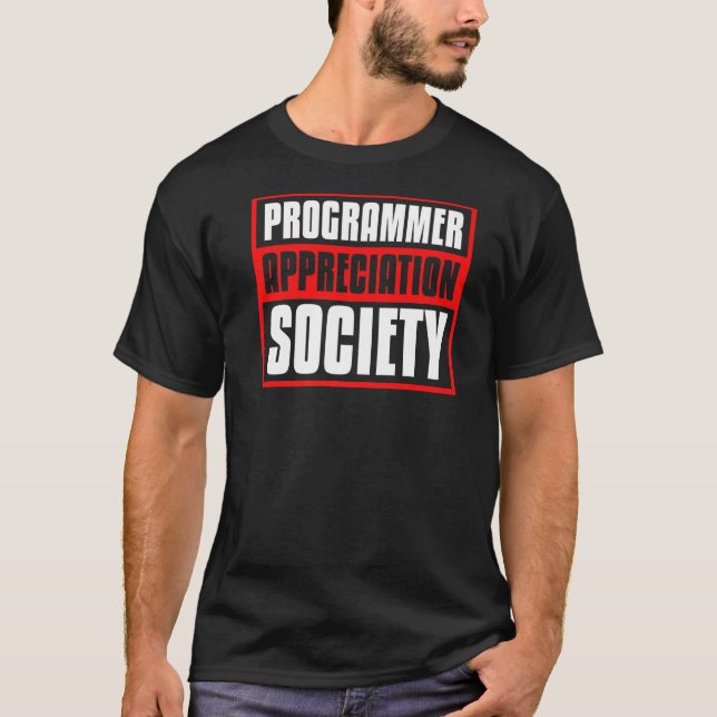 Camiseta Programador de Coder Society - Programación C (Anverso)
