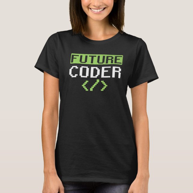 Camiseta Programador de codificación de código de sayings d (Anverso)