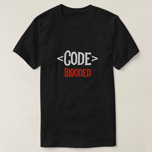 Camiseta Programador de codificador de código de la camiset (Diseño del anverso)