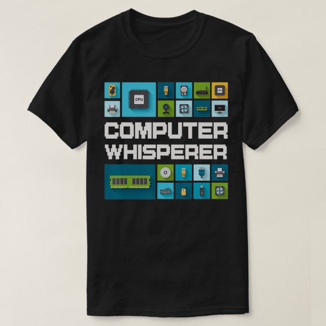 Camiseta Programador De Computadoras Se Gusta Divertido Al  (Diseño del anverso)