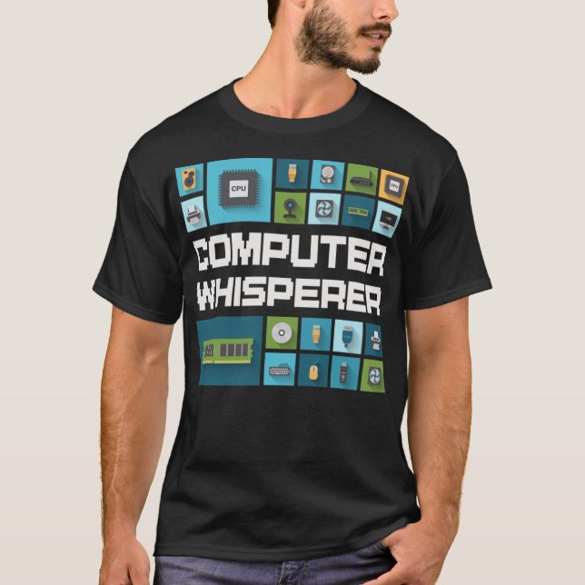 Camiseta Programador De Computadoras Se Gusta Divertido Al  (Anverso)