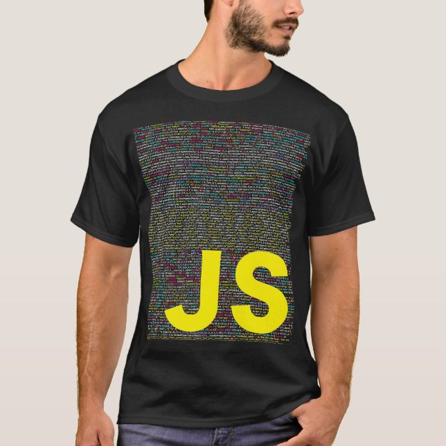 Camiseta Programador de desarrollo de código JavaScript (Anverso)