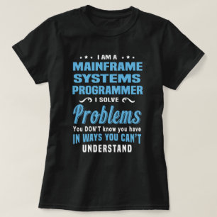 Camiseta Programador de sistemas Mainframe