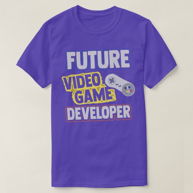 Camiseta Programador del desarrollador de videojuegos futur (Diseño del anverso)