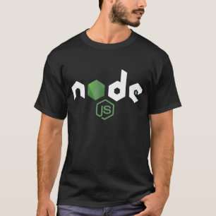 Camiseta Programador del Javascript del nodo JS de NodeJS