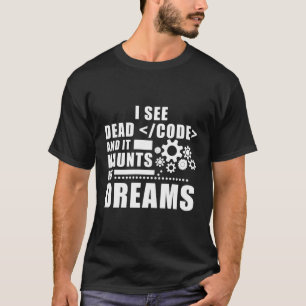 Camiseta Programador diciendo programación de ciencias de l