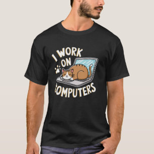 Camiseta Programador Divertido Trabajo En Computadoras Aman