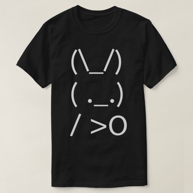 Camiseta Programador Easter Egg Coding Bunny Web Developer  (Diseño del anverso)