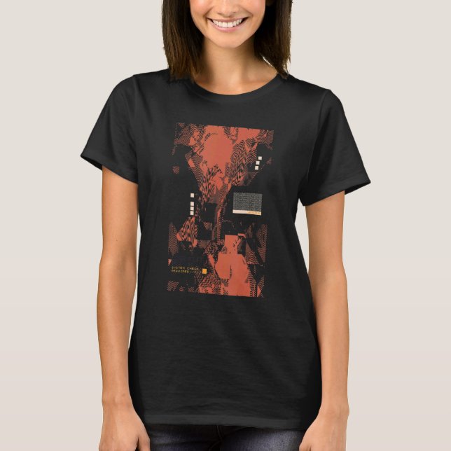 Camiseta Programador Geek De Computadora De Código Binario  (Anverso)