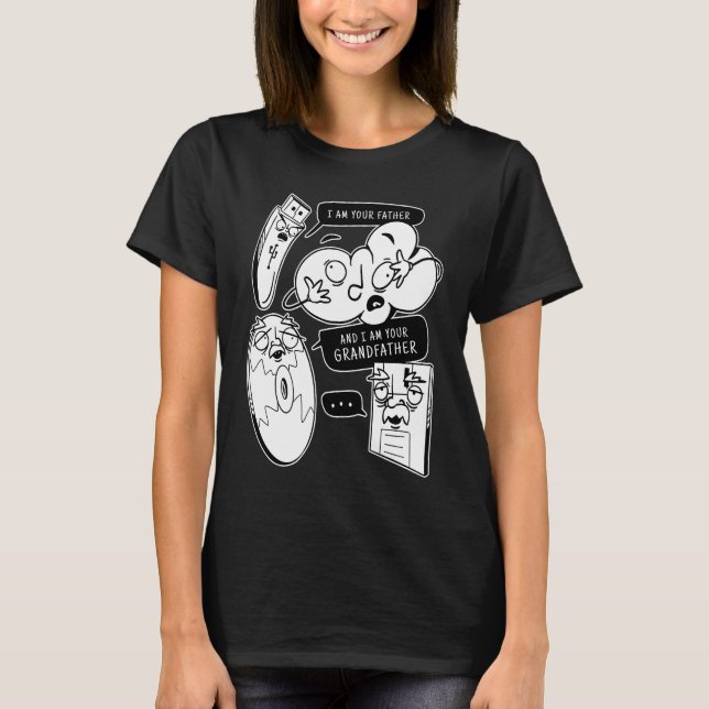 Camiseta Programador Geek de PC (Anverso)