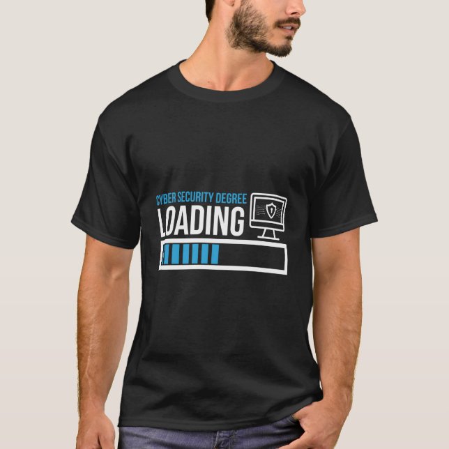 Camiseta Programador informático de carga de grado de segur (Anverso)