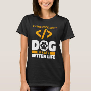 Camiseta Programador Ingeniero de Software Perro - Programa