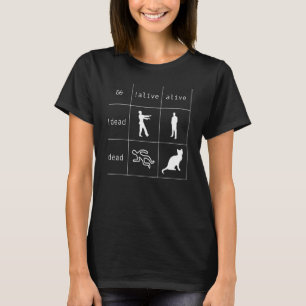 Camiseta Programador lógico booleano vivo y muerto Cat 3