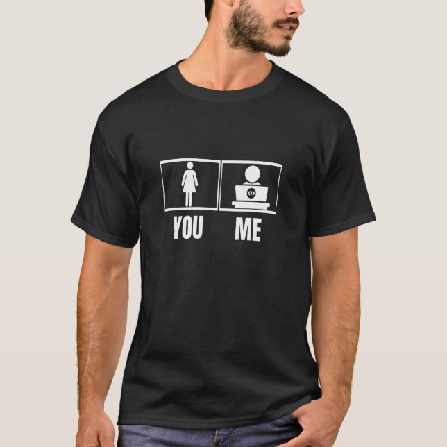 Camiseta Programador Orgulloso Programador Divertido Mujere (Anverso)