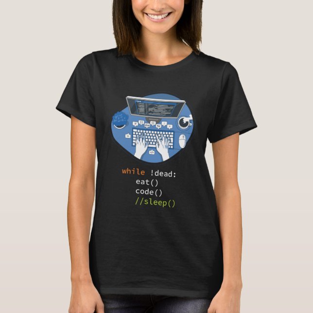 Camiseta Programador PC (Anverso)