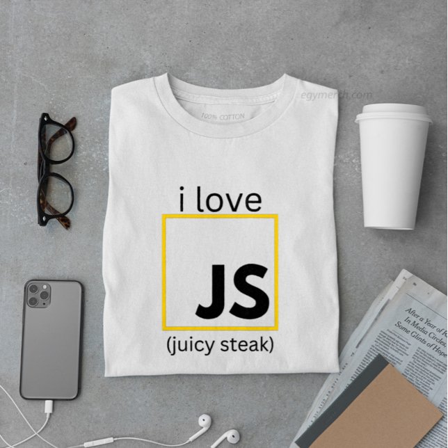 Camiseta programador web programación divertida JavaScript (Subido por el creador)