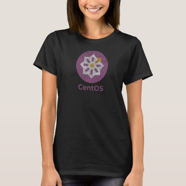 Camiseta Programador y desarrollador de software CentOS Lin (Anverso)