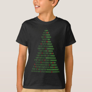Camiseta Programadores De Computadoras De Árbol De Navidad