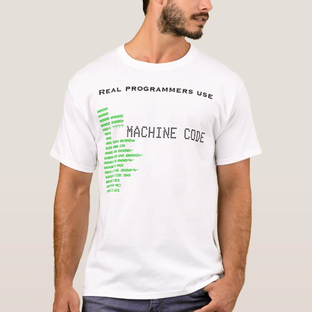 Camiseta Programadores reales (Anverso)