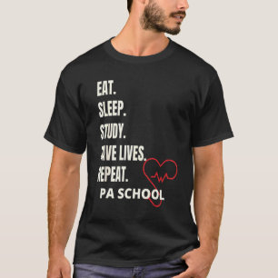 Camiseta Programas escolares de la Pa Asistente de médicos 