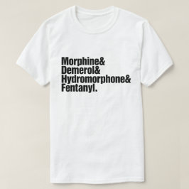 Camiseta Progresión del dolor - anestesia