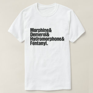 Camiseta Progresión del dolor - anestesia