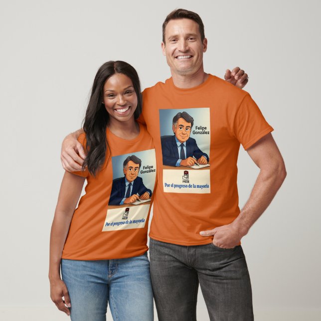 Camiseta Progreso con el PSOE (Unisexo)