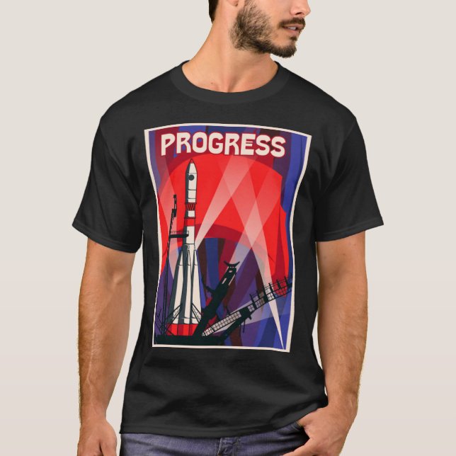 Camiseta Progreso de la propaganda de cosecha SOVI8 (Anverso)